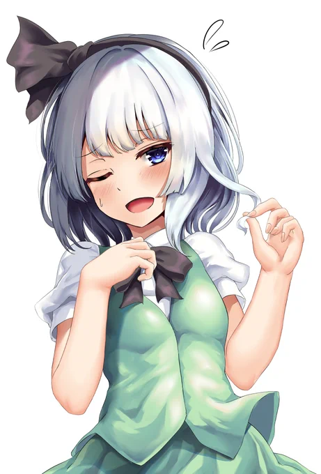 #3月4日はみょんの日
照れてる妖夢ちゃん
怖がり妖夢ちゃん
着飾った妖夢ちゃん 
