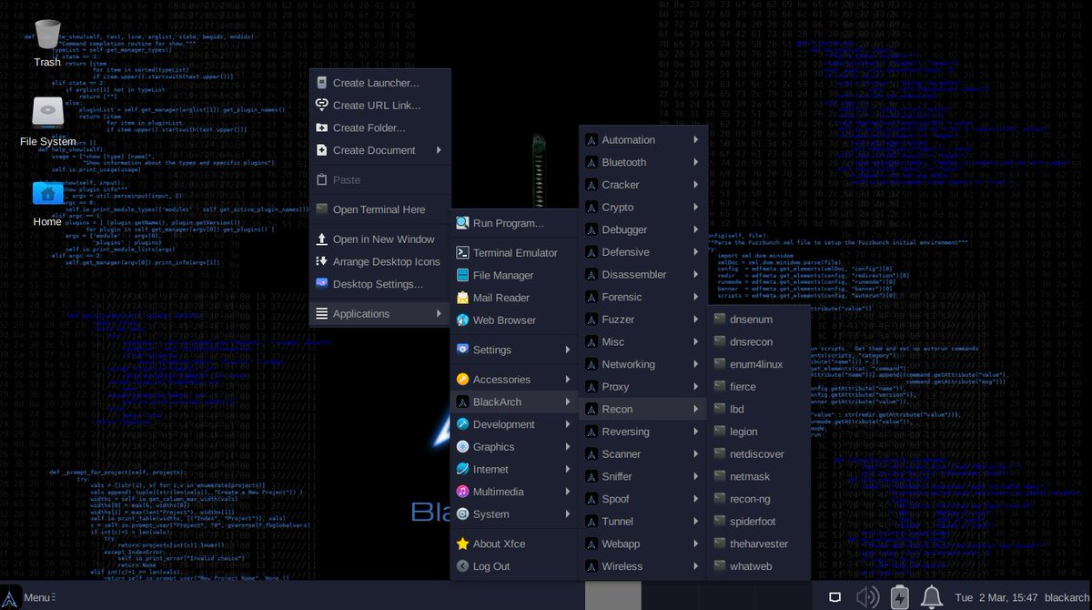 YES WE DID IT! We are proud to present the newest BlackArch ISO; The SlimISO which has a brand
new graphical installer as well as some new things you can only find out more by downloading the ISO. Make sure to check our site for the download and more info:
blackarch.org/downloads.html