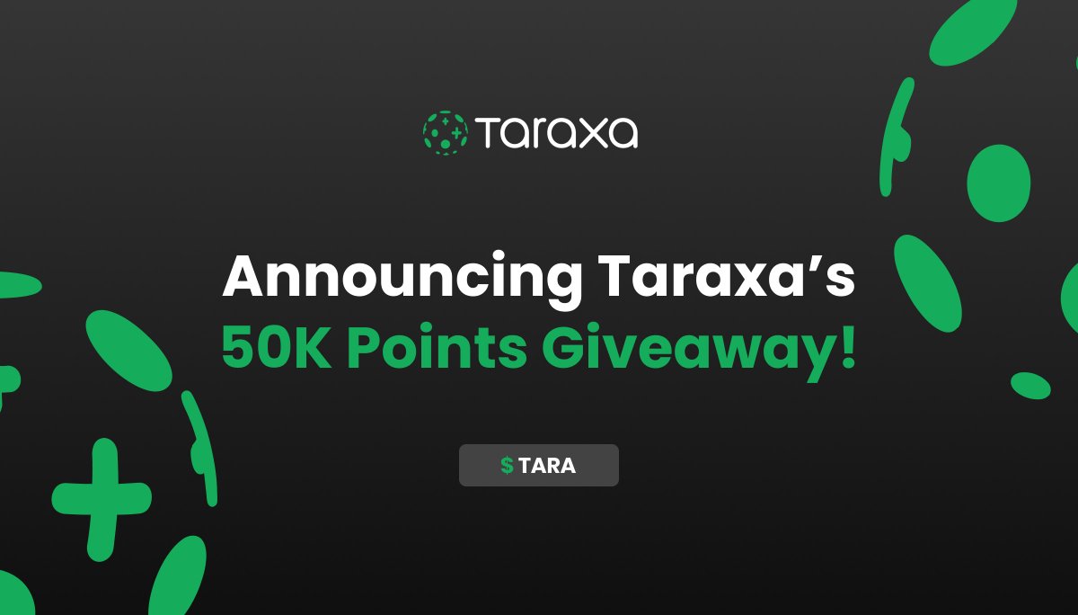 Your last chance to earn 1000 points to get on #TaraxaTokenSale Whitelist! gleam.io/mQ0Jl/points-g…