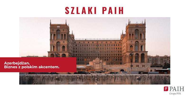 PAIH_pl's tweet photo. 🎙 #Azerbejdżan 🇦🇿 to też szereg szans i możliwości dla polskich firm. Jak je wykorzystać i gdzie je znaleźć? Czy konflikt o #Karabach może być przeszkodą dla prowadzenia interesów w regionie? Między innymi tego dowiecie się z naszego podcastu #SzlakiPAIH: https://t.co/6Zgg4rOEJz https://t.co/UpF4u1oXrh