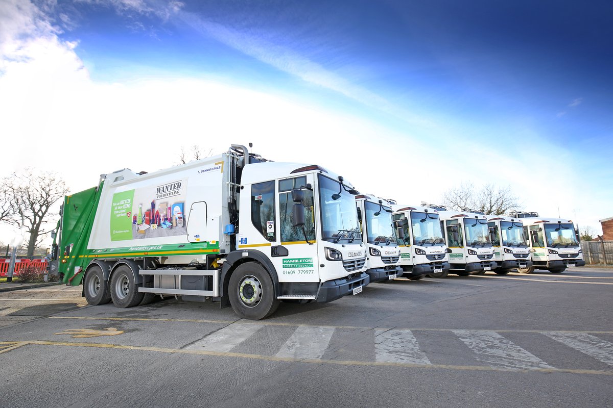 FleetManager_UK's tweet photo. Hambleton accommodates new homes with greener waste and recycling fleet - supplied by the council’s vehicle partner @SpecialistFleet 
#essentialfleets #wasterecycling #councilfleets https://t.co/48BdUTISil https://t.co/RcTECoge1Z