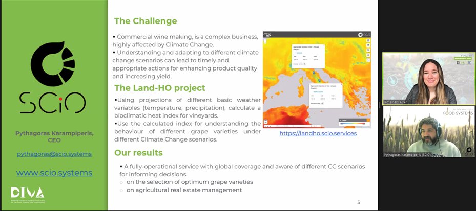 SCiO (@scio_systems) on Twitter photo 🎉 Our CEO, <a href="/pythk/">Pythagoras Karampiperis</a> during his presentation today about our Land-HO service (landho.scio.services), which has been awarded as the Best Maturation Project by the <a href="/EU_ProjectDIVA/">EU Project DIVA</a> at the final project event.
💪Very proud of this award and the recognition of our work!! 🎉 Our CEO, <a href="/pythk/">Pythagoras Karampiperis</a> during his presentation today about our Land-HO service (landho.scio.services), which has been awarded as the Best Maturation Project by the <a href="/EU_ProjectDIVA/">EU Project DIVA</a> at the final project event.
💪Very proud of this award and the recognition of our work!!