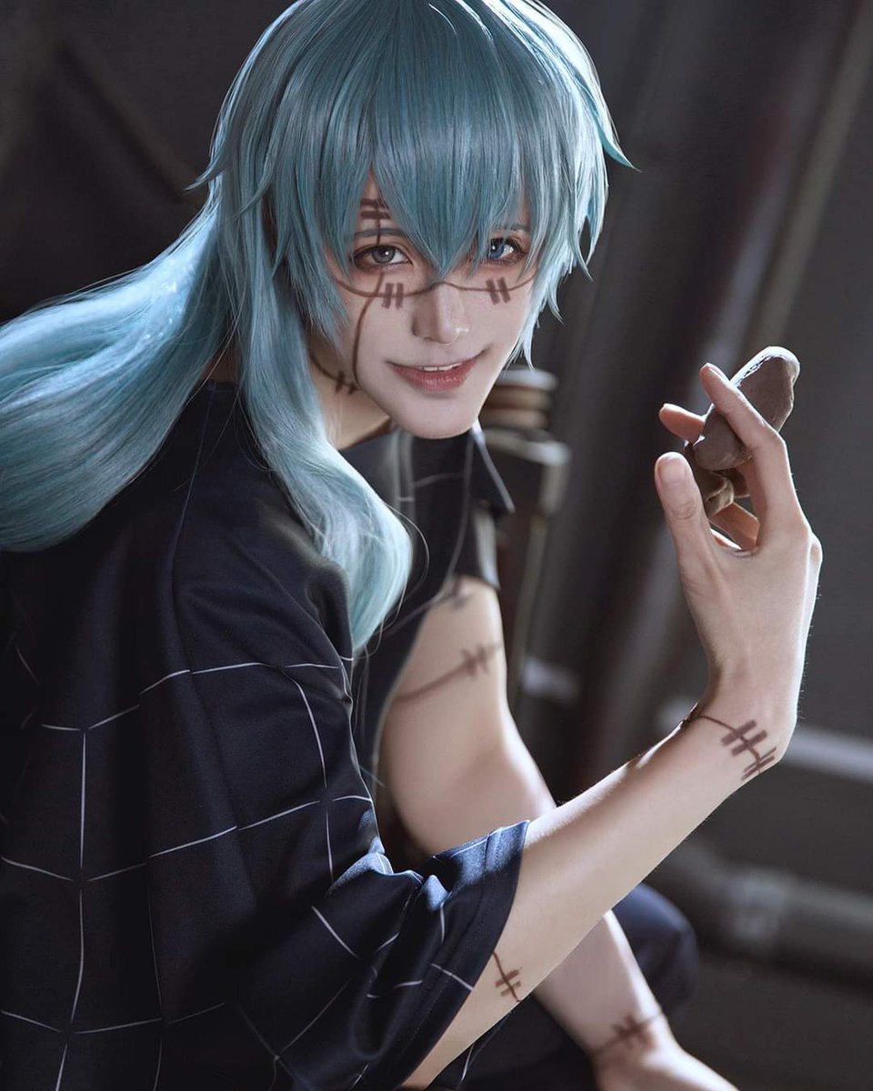 weian_vann's tweet photo. #cosplay #咒術迴戰 #jujutsukaisen #mahito 
pho：岚风
cosplay生涯中一次全新的挑战。 https://t.co/k3tCwb2Oiw