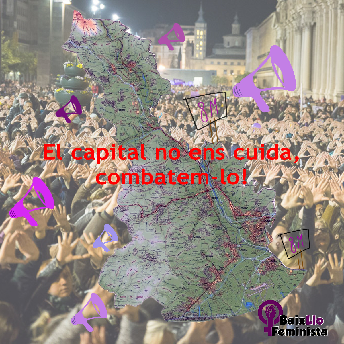 La família nuclear deixa soles les dones amb les cures. La pandèmia només ho ha agreujat. Les cures no remunerades no es consideren feines, però requereixen d’atenció constant i no estan ni visibilitzades ni valorades. #VagaDeTotes  #VidaVsCapital