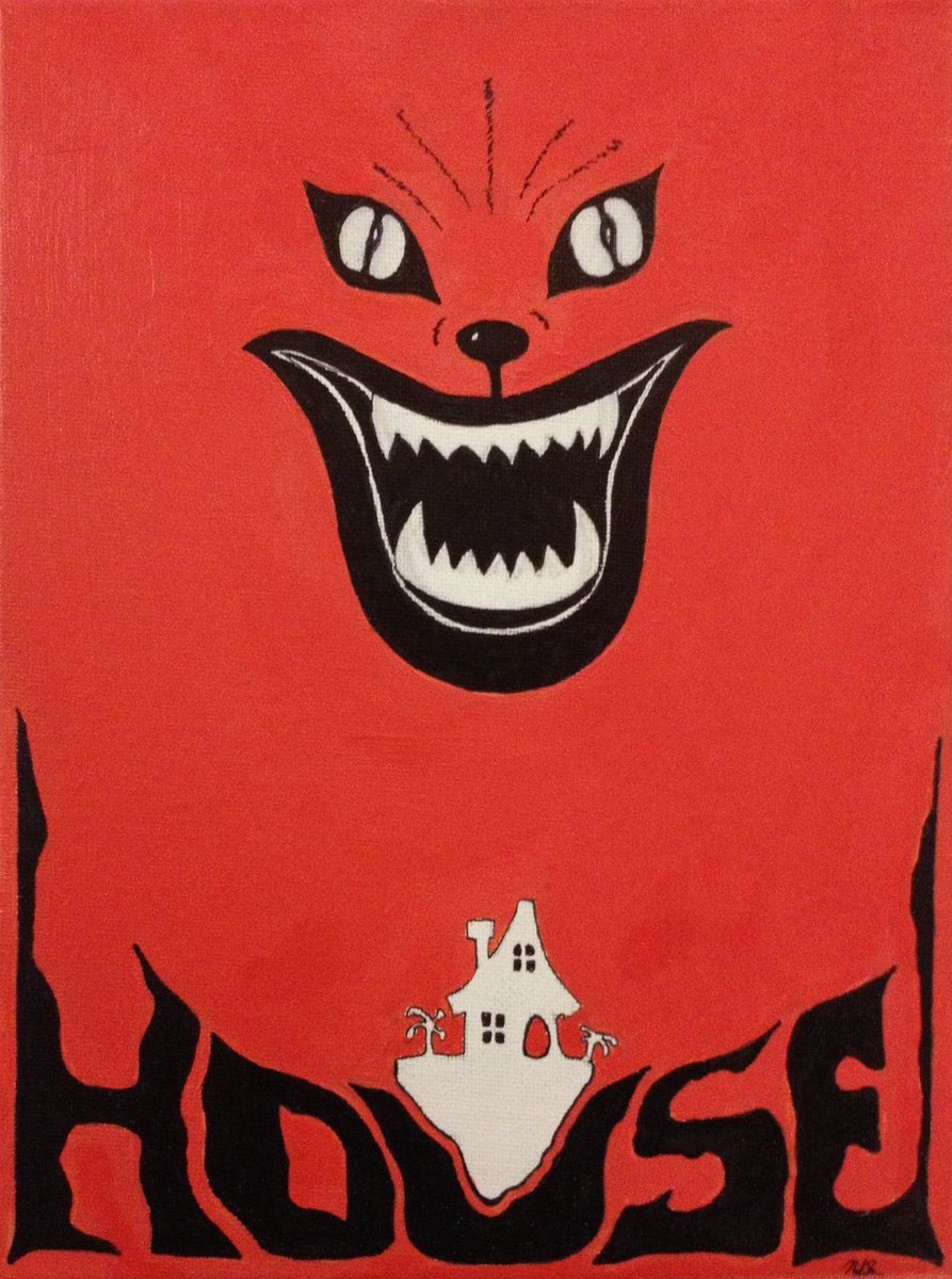 63. HAUSU (1977)One of the craziest horror comedies you’ll ever watch. As darkly twisted as it is hilarious, this film is filled to the brim with unforgettable imagery.A haunted house movie like you’ve never seen before, HAUSU/HOUSE is essential viewing.  #Horror365