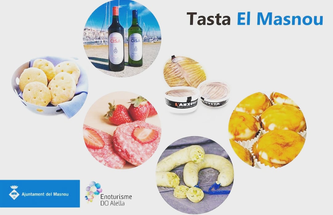Dissabte a les 12h acollim la iniciativa "tasta El Masnou".
Voleu acabar d'arrodonir el matí? Veniu a les 11h i feu la visita guiada al celler romà i acabeu amb una copa de vi DO Alella . Feu la vostra reserva a info@vallmora.cat o envieu-nos un WhatsApp al 615 61 98 94.
Salut!