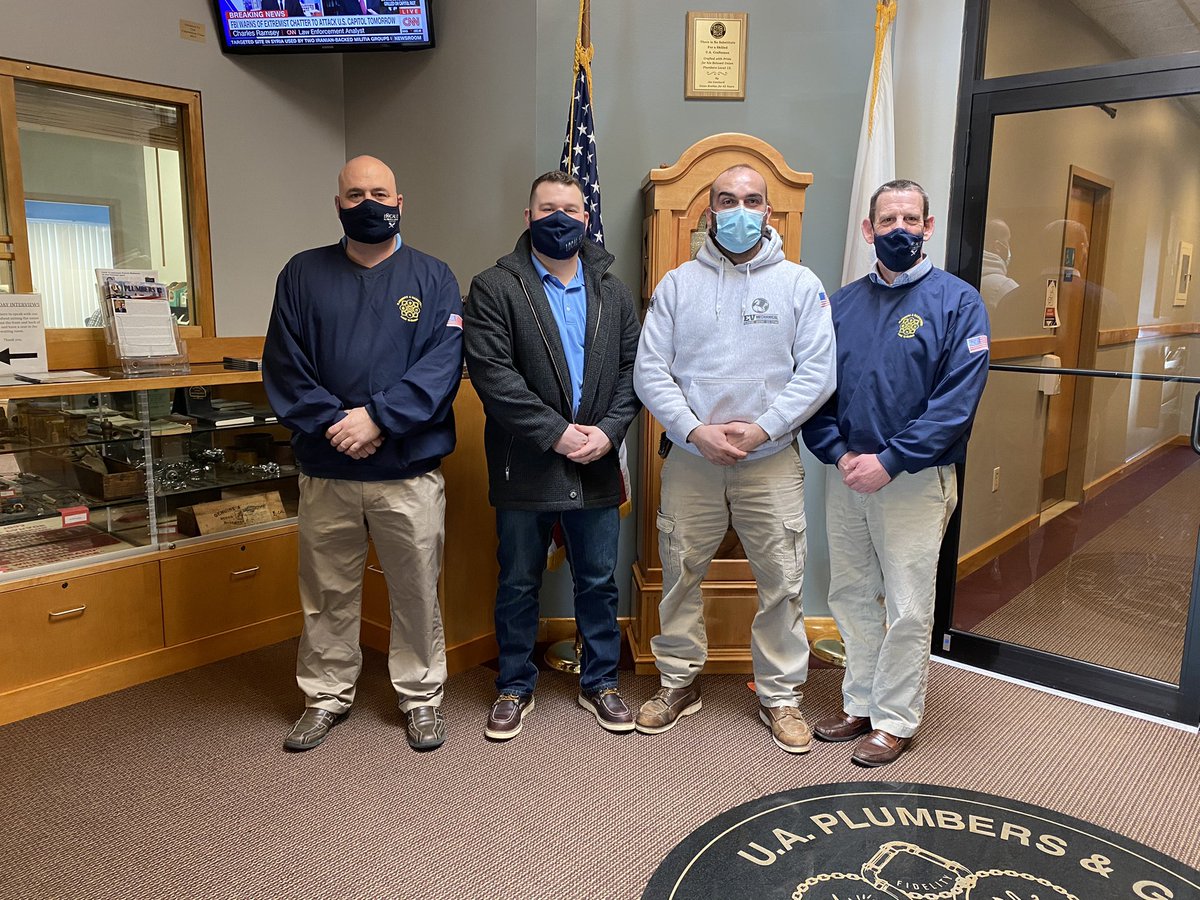 As we start to get rolling in 2021 Local 12 welcomes our new signatory contractor EV Mechanical!! Erald and his team bring professional and experience to our team! Good luck and congratulations!