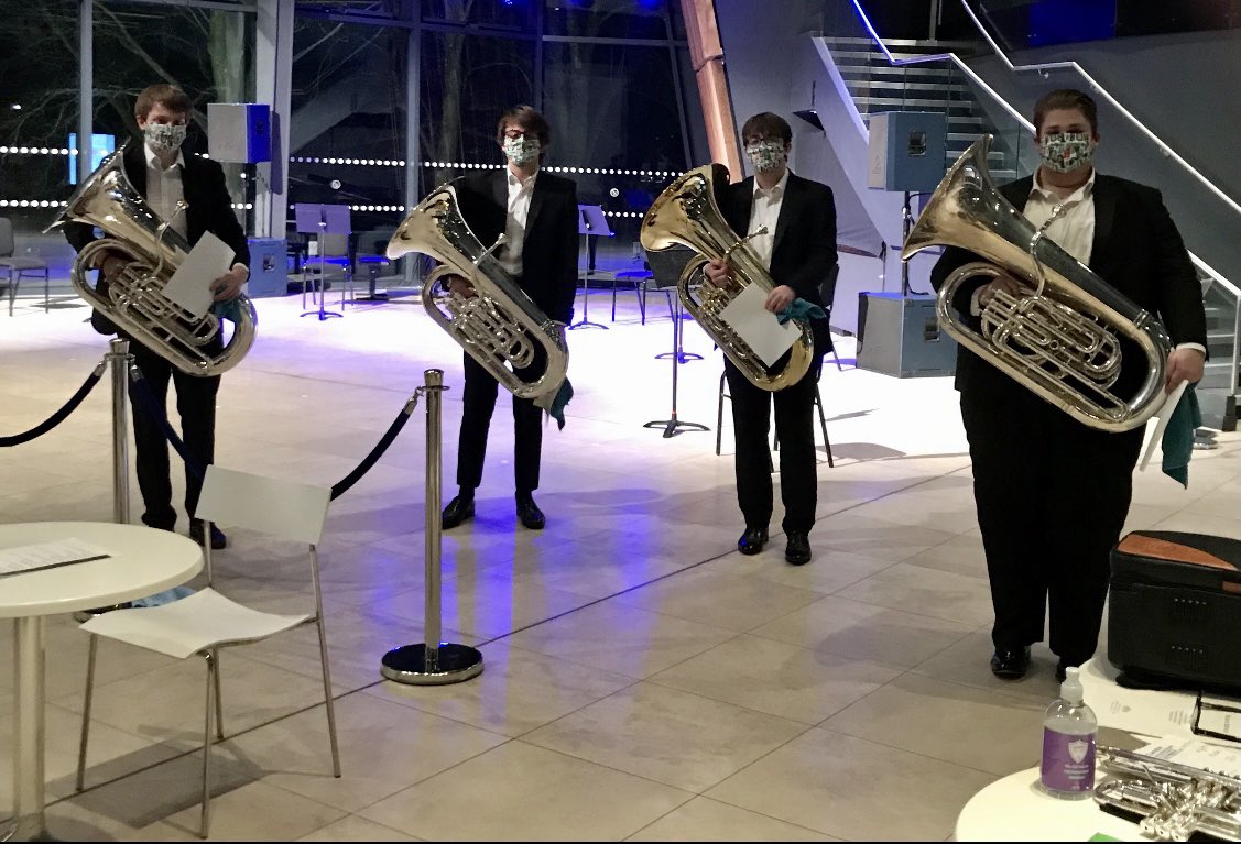 Fourth Bass - Tuba Quartet tweet media