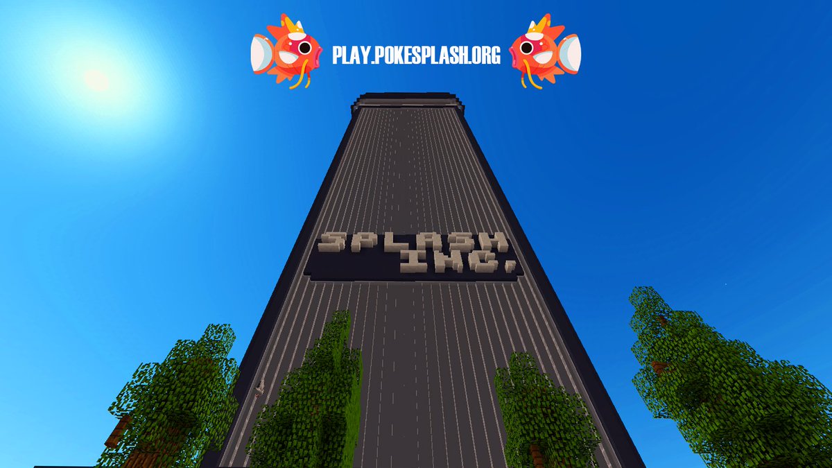 🐟 PokéSplash 🐟 on X: Head on to PokéSplash this weekend to see the craze that is Legends in every biome! Starting at 9AM (GMT+0) Saturday 10th! # pixelmon #minecraft #pokemon /