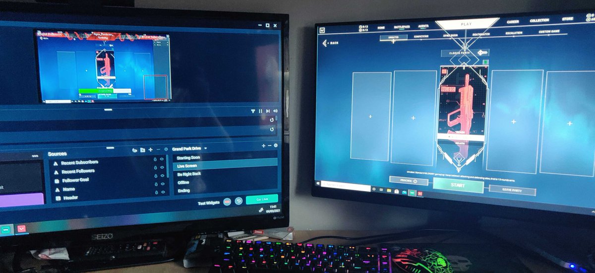 Going live on twitch <a href="/1pm/">໊</a> gmt playing valorant come jump in the chat and chill @apex_predators_gaming