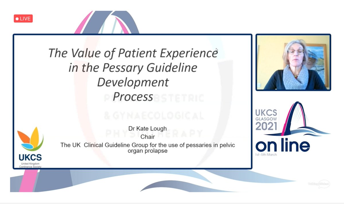 UKContinenceSoc's tweet image. The launch of the NEW UK Pessary Guidelines: patient focussed and busts common myths to standardise care. Thank you for leading on this excellent work @lough_kate @ThePOGP  #pessaries #UKCS2021 Endorsed by @RCObsGyn @RCNContinence @iugaoffice @BsugMembers and more