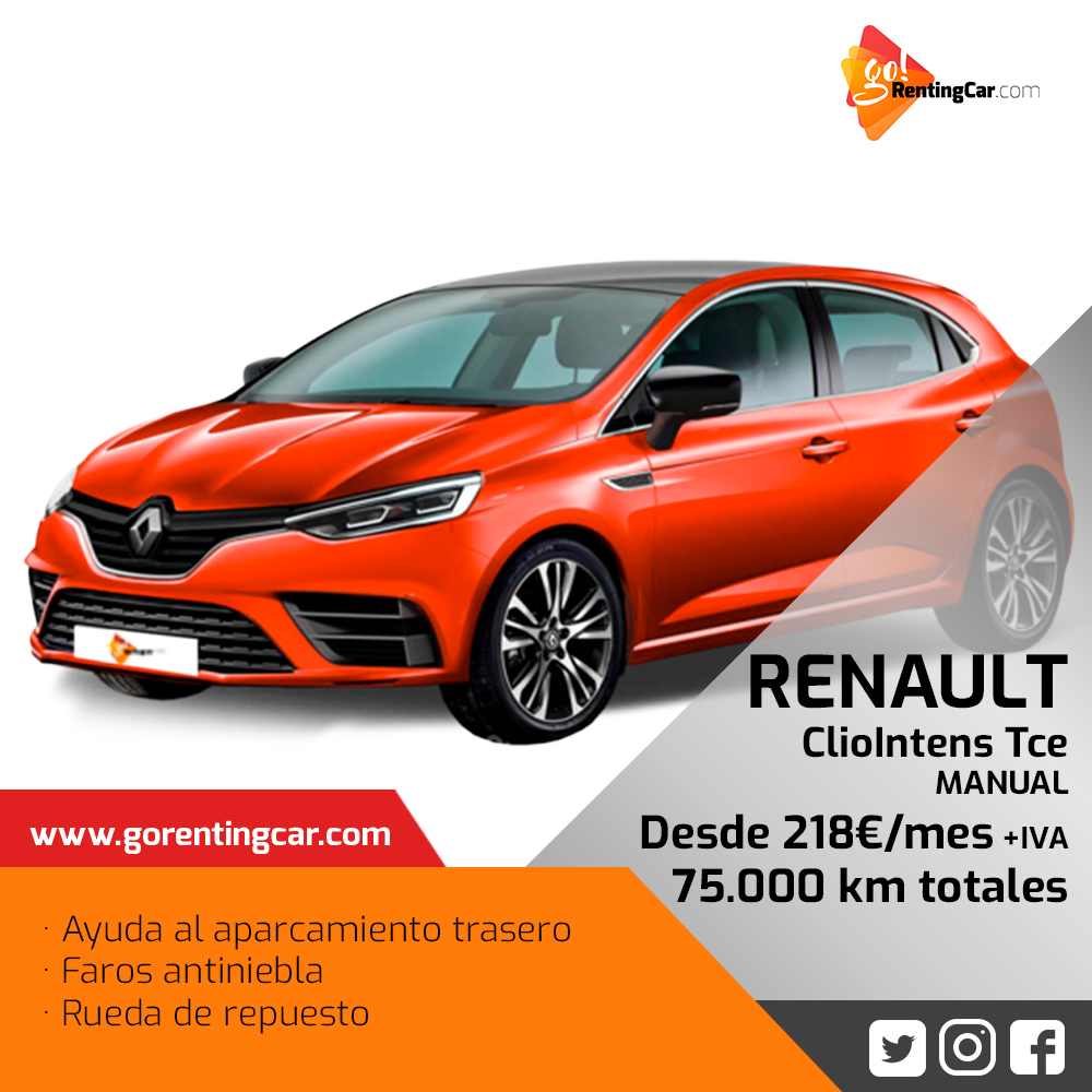 GoRentingCar's tweet image. ✨ El diseño elegante del #RenaultClioIntens se combina con 90cv de potencia y un bajo consumo, por lo que será tu aliado perfecto tanto en ciudad como carretera 👌

📩 info@gorentingcar.com

#GoRentingCar #RentingEspaña #Renault #RenaultClio #Clio