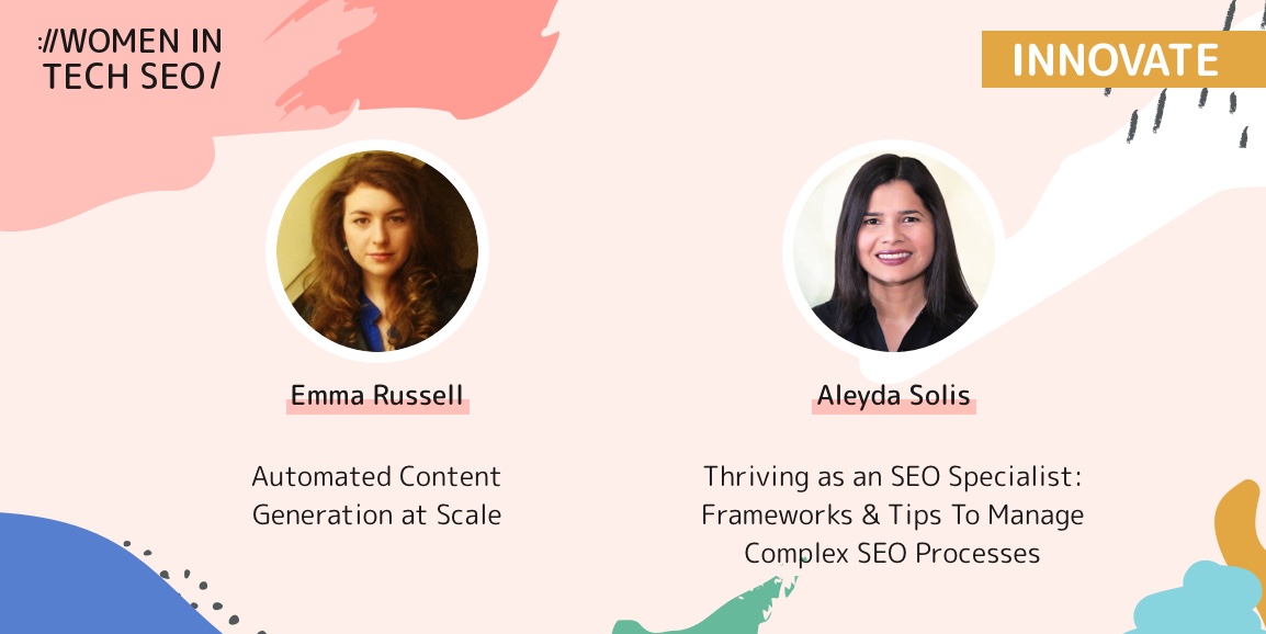 Women in Tech SEO (@techseowomen) on Twitter photo 📢 Full Access #WTSFest Tickets close TOMORROW! 📢
Join <a href="/RoxanaStingu/">Roxana Stingu</a>, <a href="/Jammer_Volts/">Jamie Indigo 👾 100% Human Technical SEO</a>, <a href="/emlruss/">Emma Russell</a>, <a href="/aleyda/">Aleyda Solis 🕊️</a>, <a href="/CarolynLyden/">Carolyn Lyden (she/her)</a> & @bellastone as well as 433 <a href="/techseowomen/">Women in Tech SEO</a> community members in our virtual Women in Tech SEO Festival 🎉
womenintechseo.com/conference/ 📢 Full Access #WTSFest Tickets close TOMORROW! 📢
Join <a href="/RoxanaStingu/">Roxana Stingu</a>, <a href="/Jammer_Volts/">Jamie Indigo 👾 100% Human Technical SEO</a>, <a href="/emlruss/">Emma Russell</a>, <a href="/aleyda/">Aleyda Solis 🕊️</a>, <a href="/CarolynLyden/">Carolyn Lyden (she/her)</a> & @bellastone as well as 433 <a href="/techseowomen/">Women in Tech SEO</a> community members in our virtual Women in Tech SEO Festival 🎉
womenintechseo.com/conference/