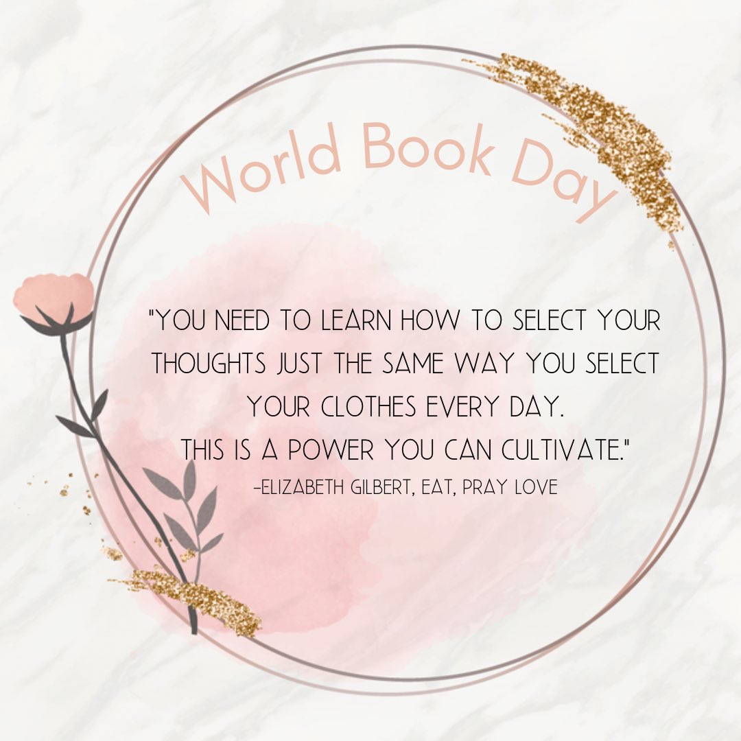 Today is 'World Book Day'.
Which author inspires you and why? If you have a quote from the author's book then please do share it in the comment box. Will be nice to read. 
Is your child attending school, if so what has your child dress up as?
#WorldBookDay2021 #positivequotes