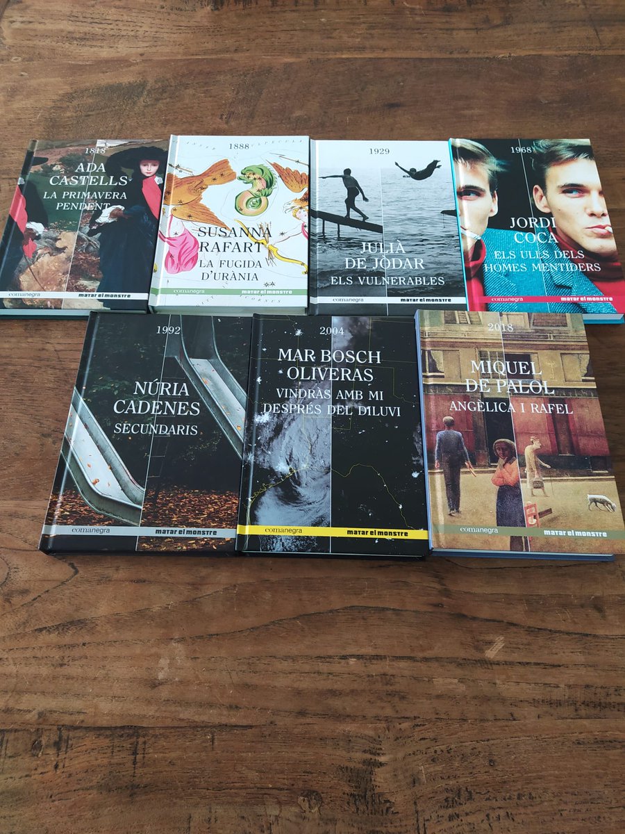 rvilablareix's tweet image. Anunciem nou sorteig! Aquesta vegada amb @Comanegra Us oferim el lot complet de "Matar el monstre" set novel·les independents ambientades entre el 1818 i el 2018 a Barcelona. Per participar només heu de fer RT i Follow. El proper dijous 11 de març anunciarem l'afortunat/da. Sort!