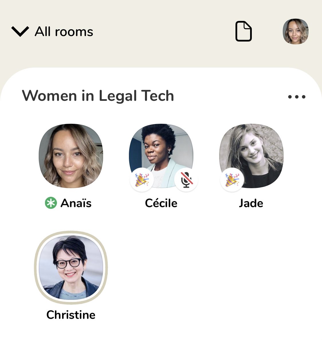 Merci <a href="/CecileAmiah/">Amiah Cécile</a> @Jade_Caboche et Christine Tartanson d’avoir rejoint la 1ère conversation <a href="/women_legaltech/">Women in Legal Tech</a> mardi soir et de l’avoir rendue aussi enrichissante !
De nombreuses autres sont à venir :)