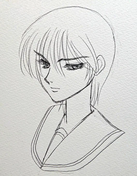 今日の夜のお絵描き 