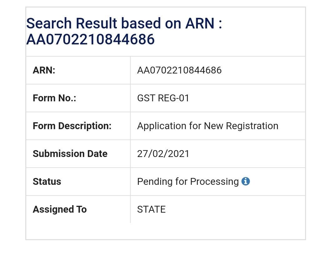 prateek_narang's tweet photo. @GST_Council  Pls help, pending from last 5 days. https://t.co/4F1hBGsfVJ