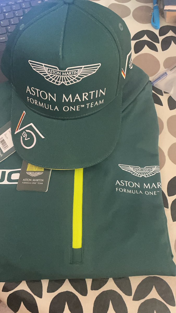 They are here and I’m over the moon 💚💚💚 @AstonMartinF1 #IAMF1