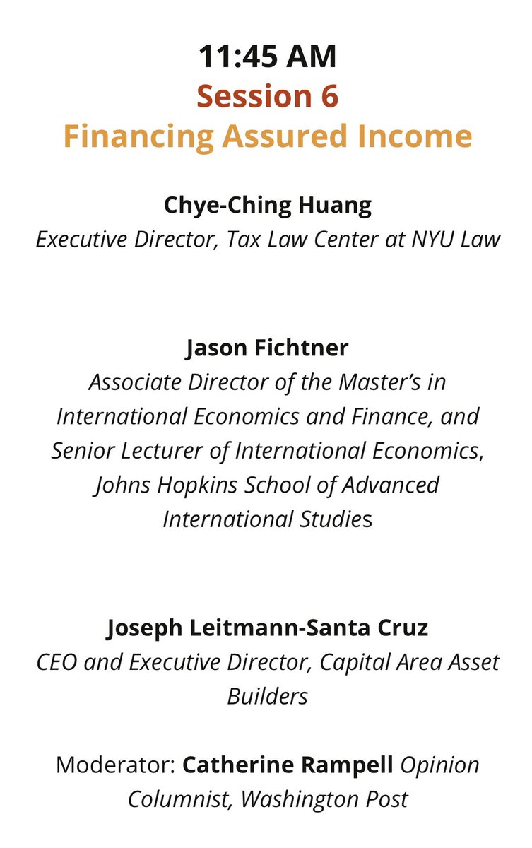CAAB_GreaterDC's tweet photo. Our CEO &amp; ED @JosephLeitmann will present today on #TaxSystem #EITC #Prosperity #RacialWealthGap at @socialinsurance
 #PathwaysToEconSecurity with @dashching @JJFichtner and @wapo’s Catherine Rampell. https://t.co/tNGIOGNdqM