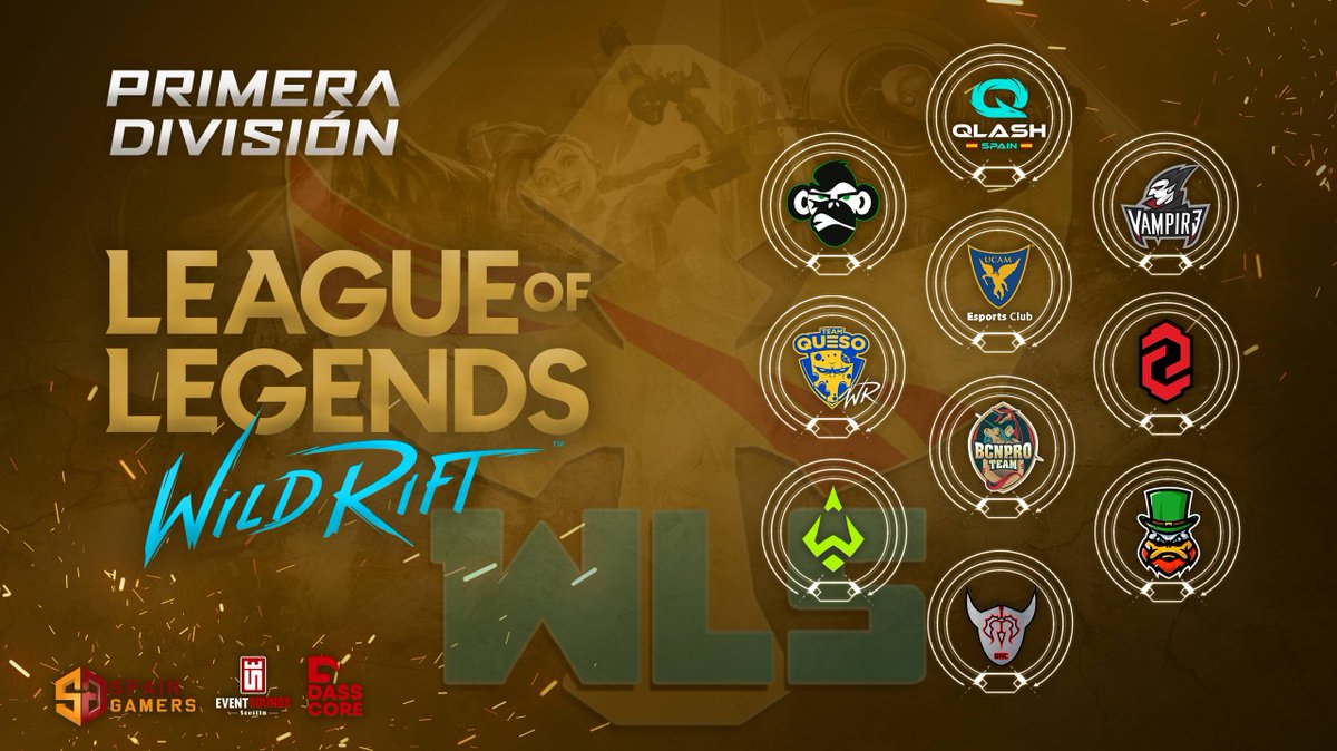 🔸Os presentamos el cartel de la 1ª División con todos los equipos que se enfrentarán entre sí. 💪🏼