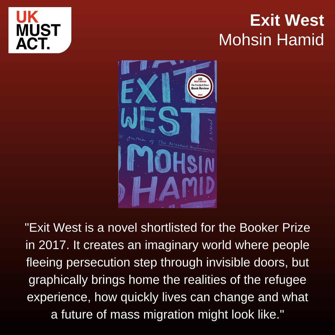 Happy #WorldBookDay2021 What books have inspired you? 📚📚

Here are some recommendations from the UK Must Act team:  
Exit West 
A Hope More Powerful than the sea

#UKMustAct #GoodBooks #WorldBookDay