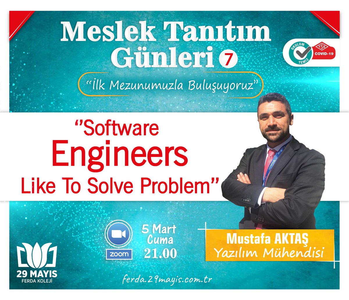 29MayisEtimesgt's tweet photo. Meslek Tanıtım Günleri 7
Devamı;https://t.co/ja8pNeFqDe
.
.
.
.
#yazılım #bilgisayar #mühendis #tecrübe #software #enginers #yazılımmühendisi #meslektanıtımgünleri #lise #29mayısferdakoleji https://t.co/4pp593lg1z