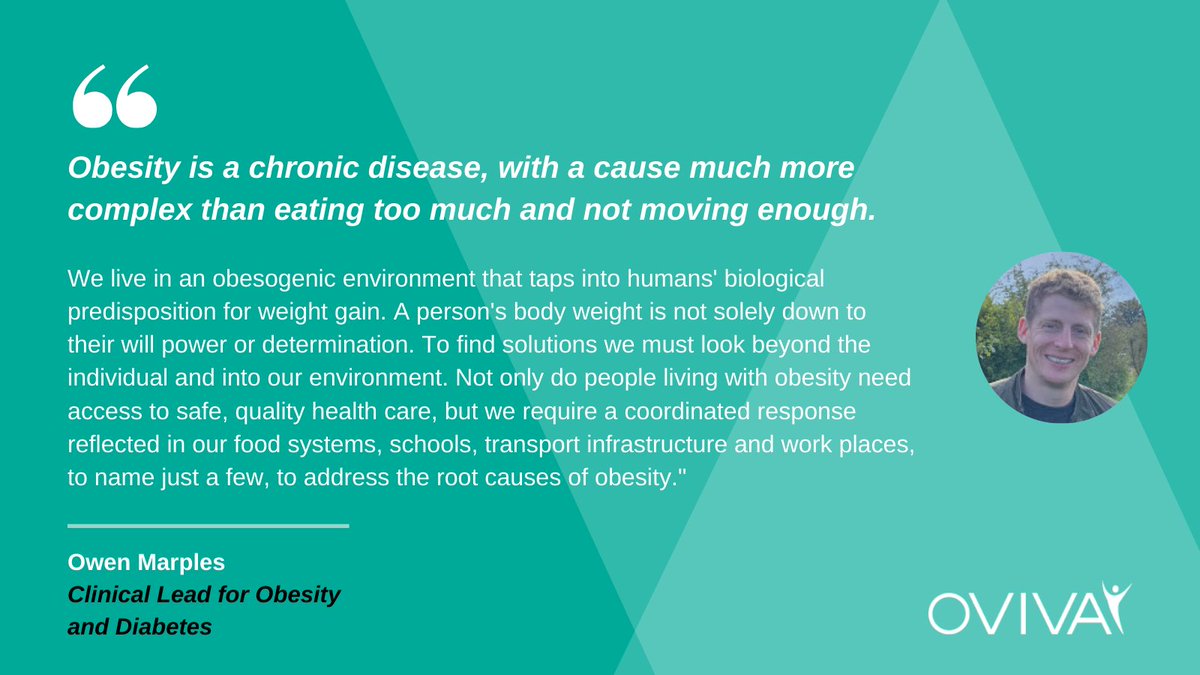 Obesity cannot be simplified to any one cause. Join us this #WorldObesityDay ⭕ and let’s work together to address the roots of obesity. #UnderstandingForEverybody