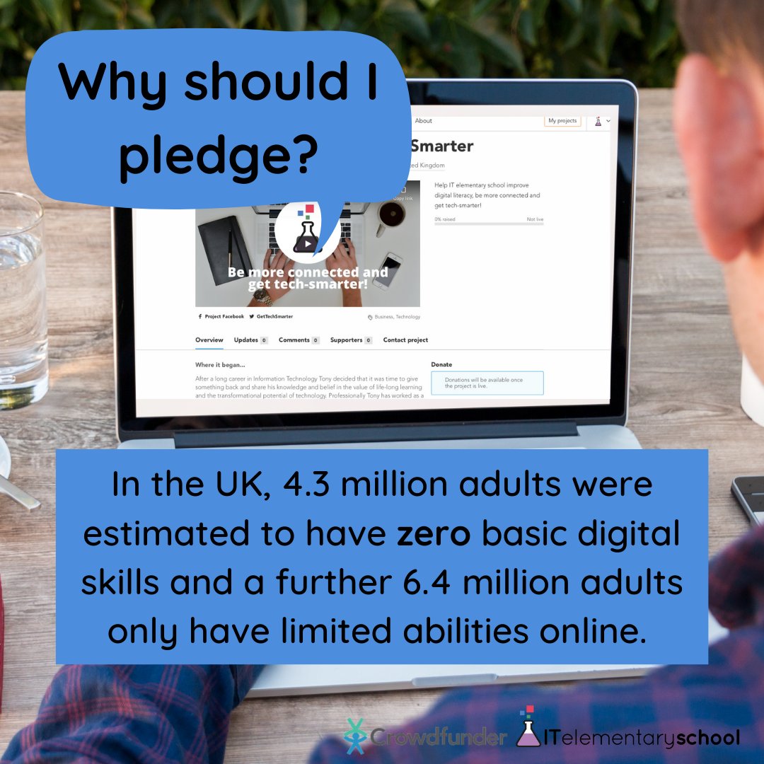 GetTechSmarter's tweet image. Time is running out to support IT elementary school ⏳

It is important you pledge even as little as you can to support a social business that will make a change!

Link to our crowdfunding page 👉 buff.ly/3kKOwzD