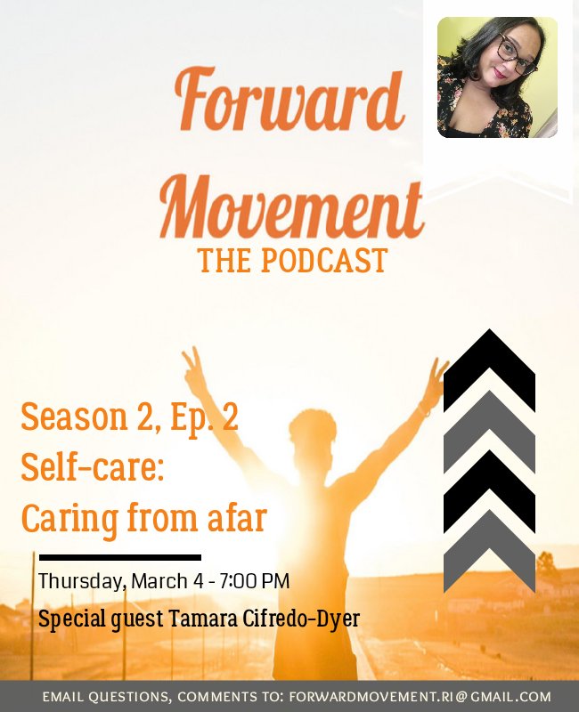 4WardMovementRI's tweet photo. Tonight at 7pm
Forwards Movement The Podcast
#forwardmovementri #4wardmovementri #caringfromadistance #healthyboundaries #wellness
#servanthood #loveofGod #love
#livebyfaith https://t.co/Vm3xbWy24p