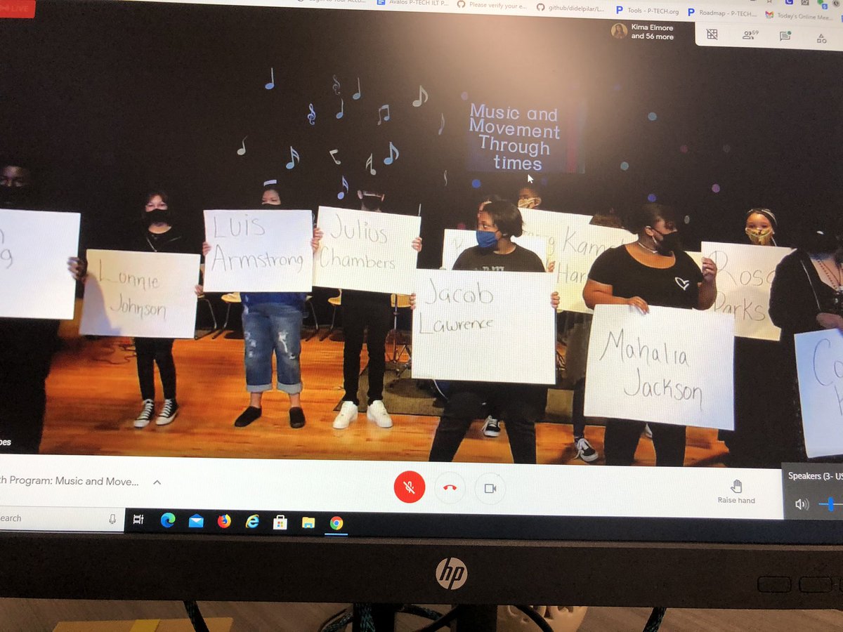 AvalosPTECH's tweet photo. We are so proud of our #BlackHistoryMonth2021 Program coordinated by English Teacher, @MsForbes24!! It was an amazing event showcasing student talent, teaching about heroes and sheroes of African American History &amp; of today, &amp; ending with @HarrisCountyAO inspiring our scholars! https://t.co/o3O0VmjRax