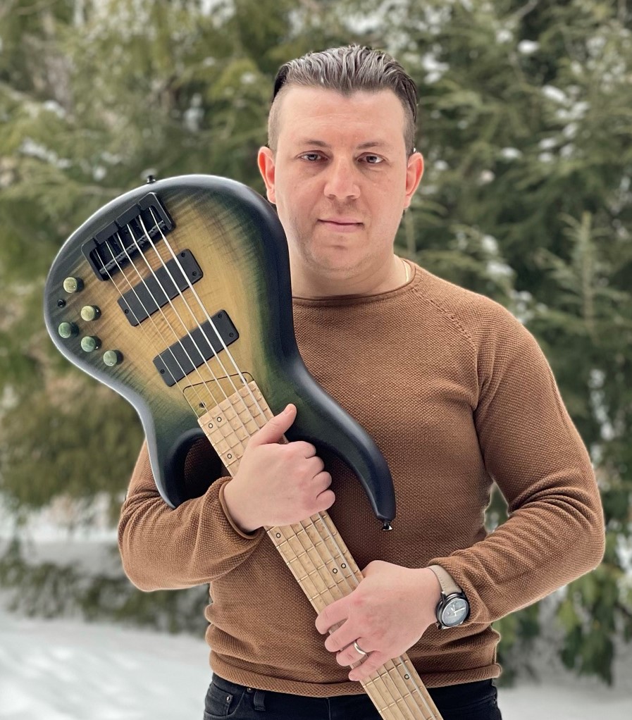 Join me in welcoming our newest Bartolini Emerging Artist - Max Slabyak!  Max keeps New York and the surrounding area warm with his new MTD USA and his old Ibanez buddy.  Both have Bartolinis and he knows he can get the exact sound he needs - either in the studio or on the stage.