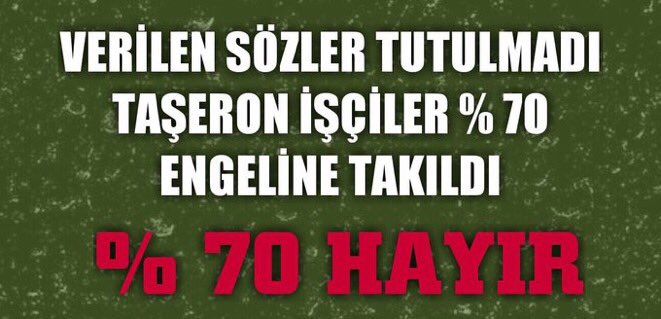 Verilen sözleri tutmadiginiz icin adalet terazisinden şaştiginiz icin haksizliklar için  #OylarımızlaCevapVereceğiz kamu hastaneleri %70 saçmalığından dolayı kadro alamayan yemekhane personelleri #kamudataşeronbitmedi