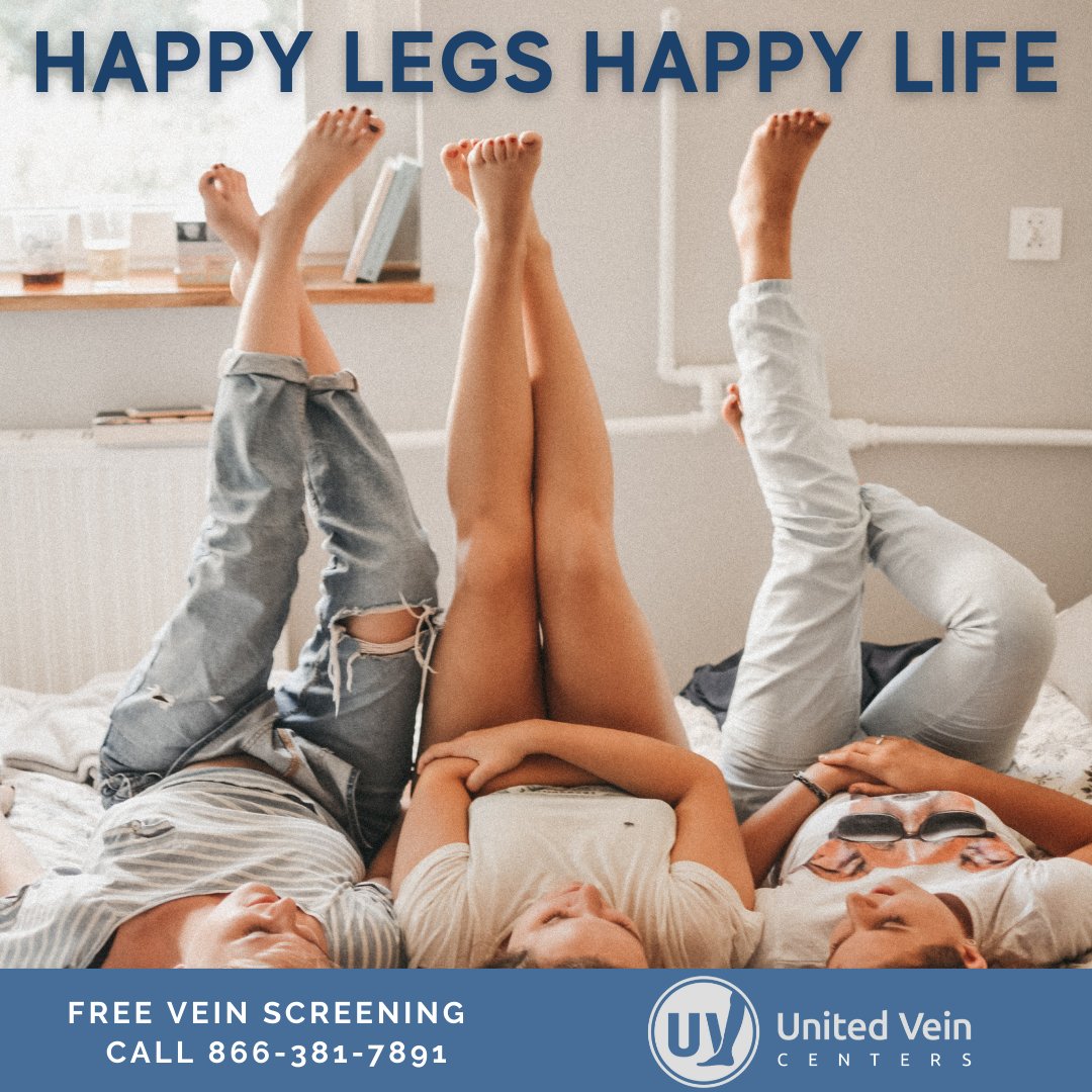 Show off your legs again without worrying about unsightly varicose veins. Give us a call to schedule your free screening today!

📞 866-381-7891 | UnitedVeinCenters.com
#UnitedVeinCenters #VeinClinic #VeinDoctor #VaricoseVeinTreatment #VaricoseVeins