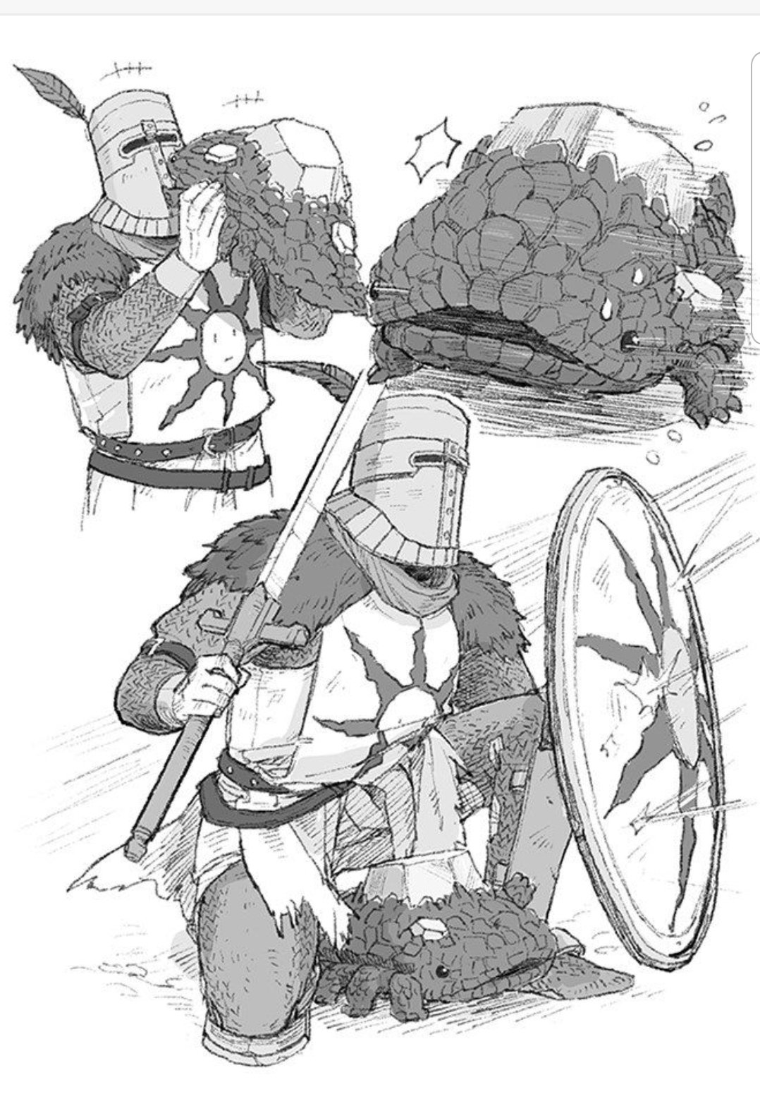 Рисунок по дарк соулс