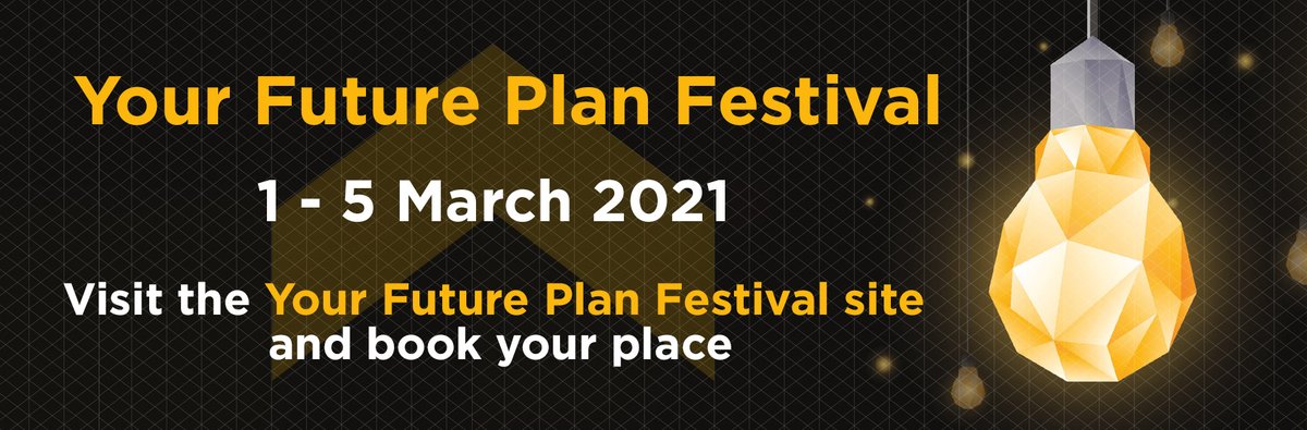 uniofglos's tweet photo. 💡 What's the real value of a side hustle? 
💡 Could your future career actually be the one you least expect?

Find out more with tomorrow's alumni panels, all part of the @FuturePlanUOG festival this week! It's not too late to book via the Future Plan portal. https://t.co/65KgDhpJJy