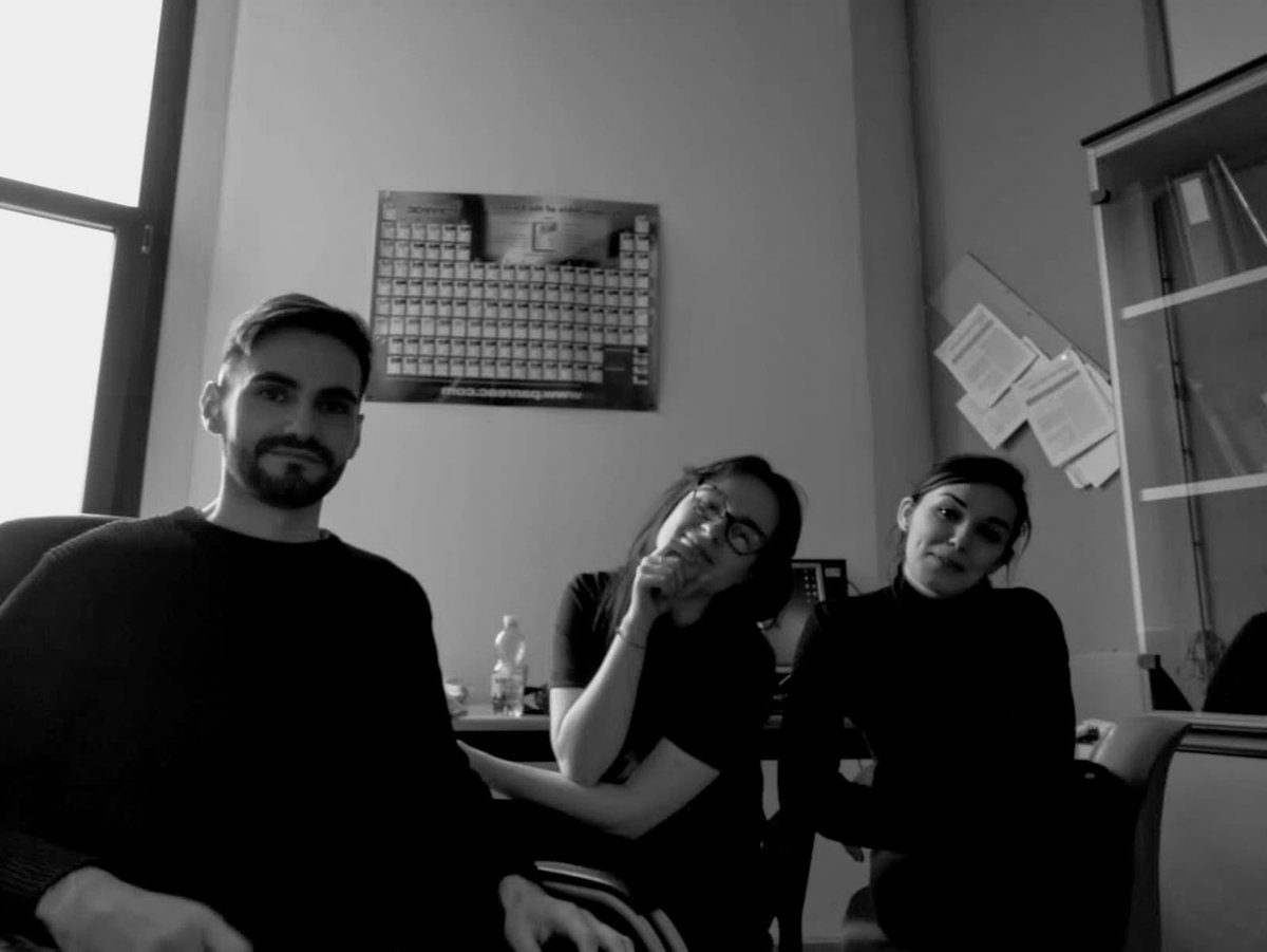 ladolcevik's tweet photo. And above our heads is Mendeleev's table...βοΈπ #phdsquad #lonelychemists #phdlife https://t.co/z9PCXNC2WF