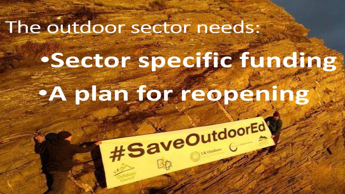So, #Budget2021 what does it mean for residential outdoor education centres?
Two things will help out:
✅Furlough extension 
✅Business rates relief 
But they won't #SaveOutdoorEd - our sector has still not been recognised, we are STILL desperate for some sector specific support.