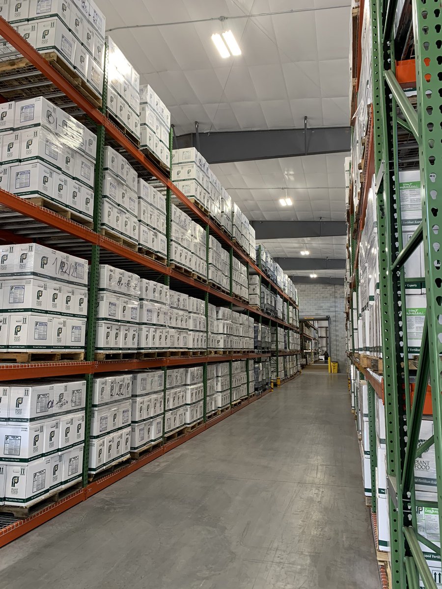 Pallets as far as the eye can see! Our new warehouse is full of outgoing orders, allowing us to hold more inventory in the old warehouse for faster turnaround. Going to be an exciting year! Is your order in here? #Perfectionists #LetsGrowTogether