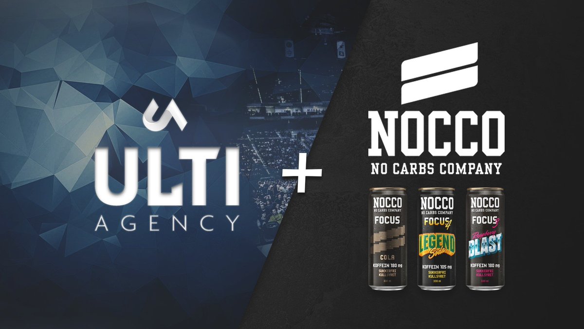 We are glad to announce that ULTI Agency will be collaborating with NOCCO going forward 🥤

Have a look at their products in the link below:
nocco.com/nb/

NOCCO – NO CARBS COMPANY.

<a href="/NoccoNorge/">NOCCO NORGE</a> <a href="/noccoesports/">NOCCO Esports</a>