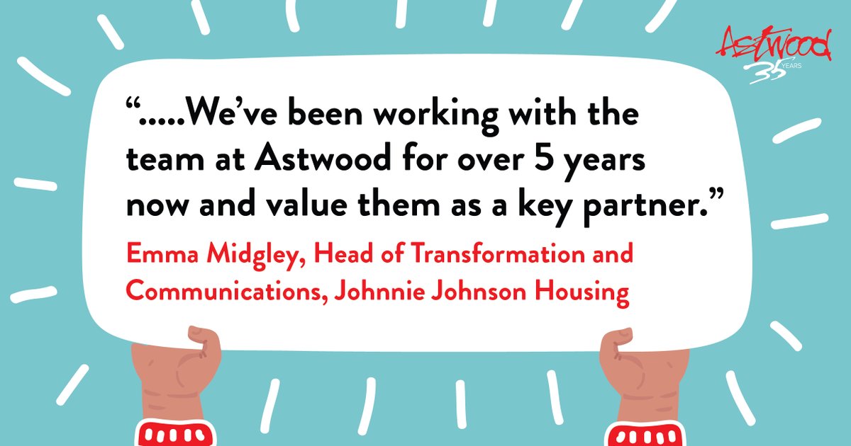 <a href="/astwooddesign/">Astwood Design</a> what a great partnership -  over 5 years working with <a href="/emjmidge/">Emma Midgley ACIM</a> @JJHousingTrust
#ukhousing #communications #marketing #Astwood #AstwoodDesign #digitalmarketing #design #creative