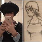 一つの説が浮上？「絵描きは容姿を気にしなくなると絵が上達する」w