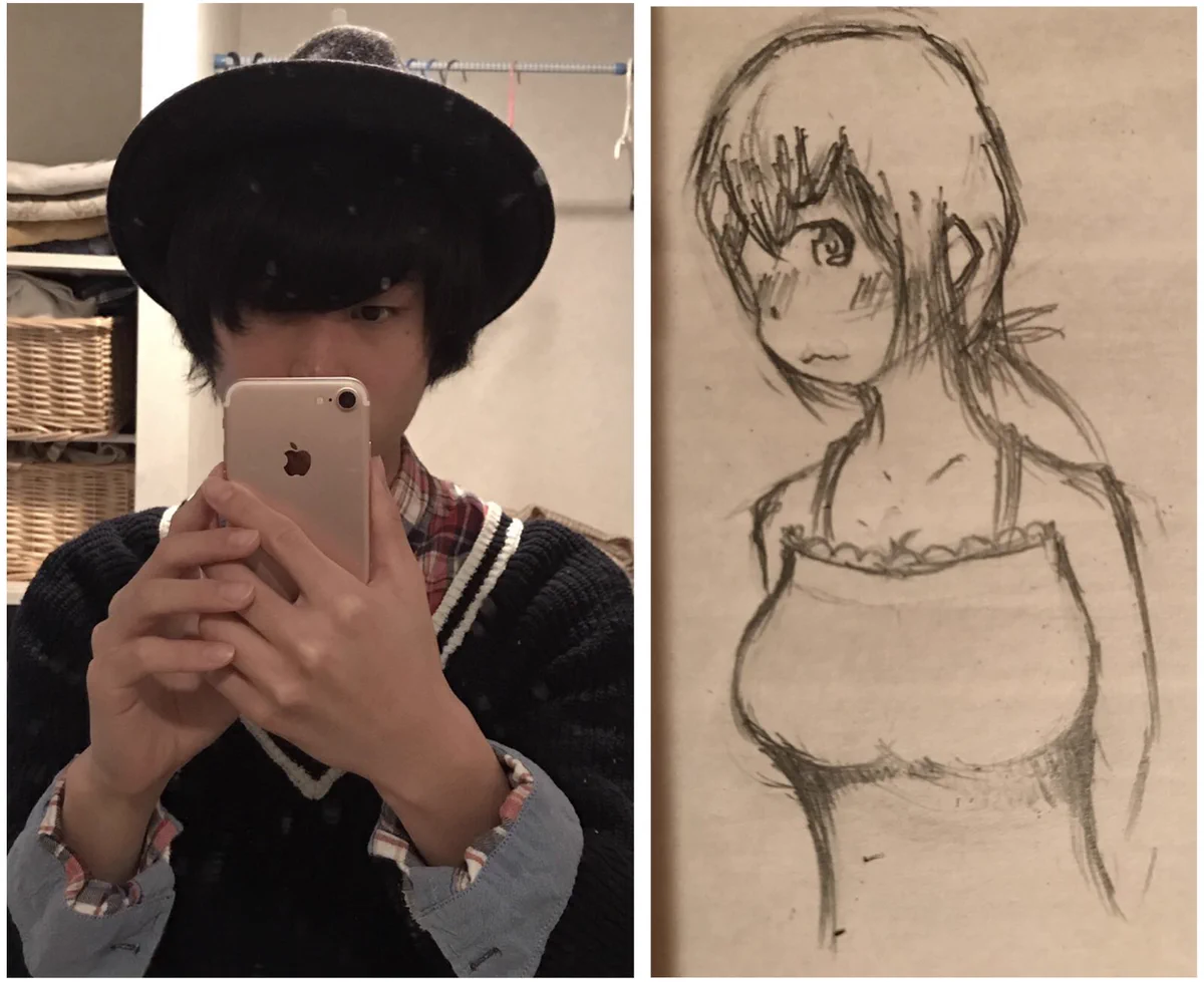 一つの説が浮上？「絵描きは容姿を気にしなくなると絵が上達する」ｗｗ