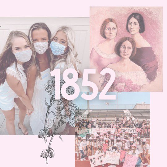 Happy Founders Day💗✨
Phi Mu was founded 169 years ago today! Three women came together to create a sisterhood &amp; we would not be here without them! We are so grateful to practice love, honor, &amp; truth with our sisters everyday! #PhiMu