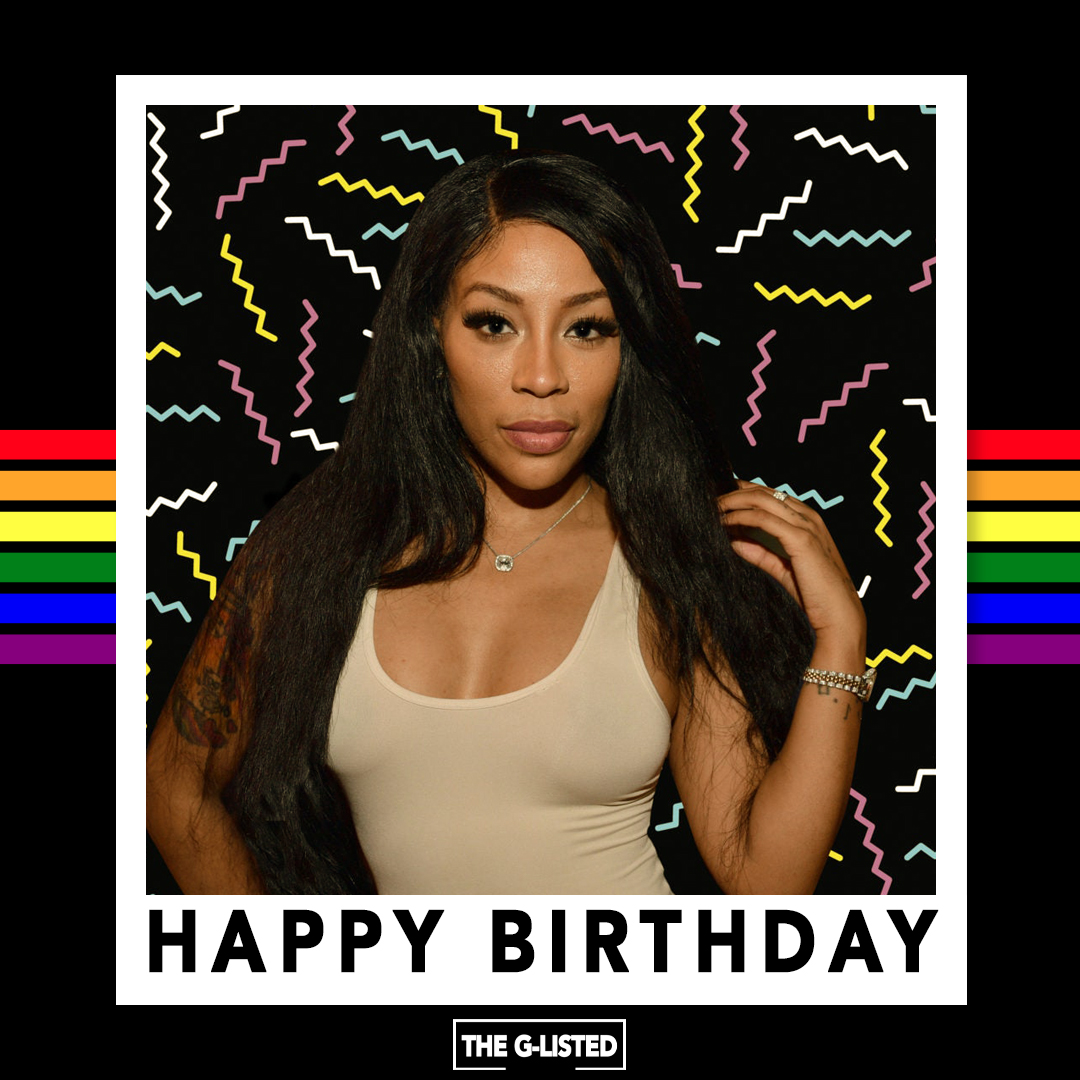 Happy birthday to R&B/country music singer and TV star K. Michelle!!! 