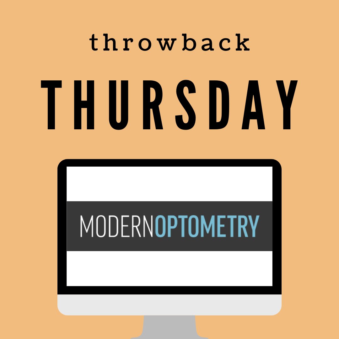 ModOptometry's tweet image. #Throwback to an article written by @JustinBazan on what optometrists can learn from online contact lens retailers to improve their own business: hubs.ly/H0HK8SD0

#ModernOptometry #Optometry #Optometrist #TBT #Contacts #SubscriptionService #PracticeManagement