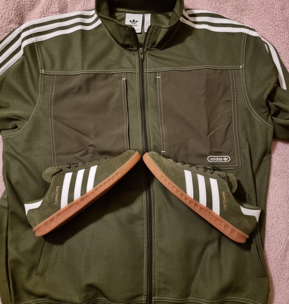 hamburg adidas originals track top