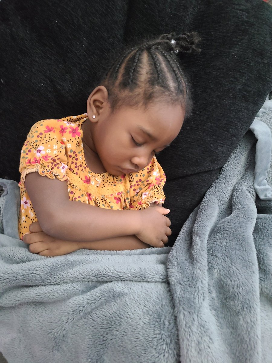 My babygirl went to sleep mad