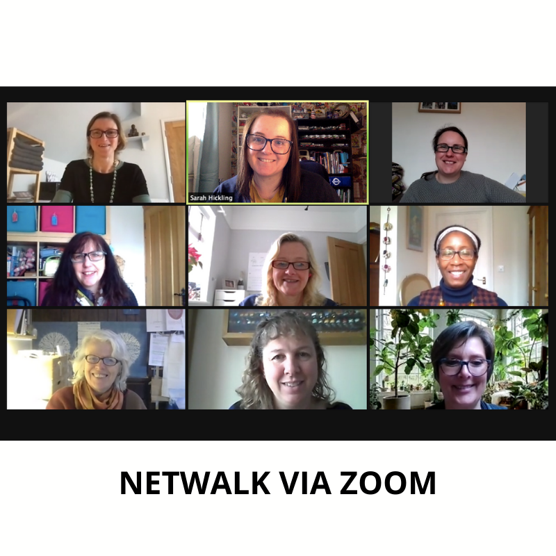 yt_coaching's tweet photo. Such a lovely Netwalk via zoom this morning.
Fingers crossed we can walk next month and by the look of their faces they are really excited about this option.
So supportive, sharing ideas and keeping us focused on the year. 
#netwalk #netwalkviazoom #supportingeachother https://t.co/1TGwBxrasA