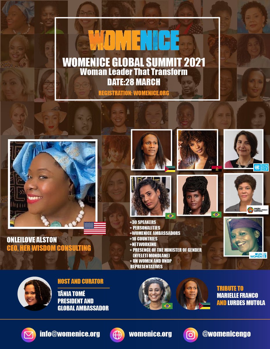 OnleiloveChika's tweet photo. 🌬Join me this Women’s History Month as a speaker at the Global Womenice Summit event on March 28 This summit will include: 
+ 30 Speakers
+ 10 Countries Register on the official page: https://t.co/4KPJNIwGC1. #womenice #Womeniceglobalsummit2021 #womenicespeakers https://t.co/c1a0ntIjWI